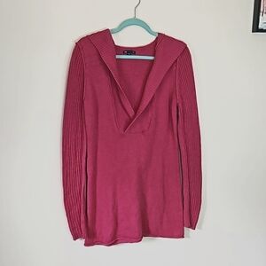 GAP Women's Sweater in Deep Pink